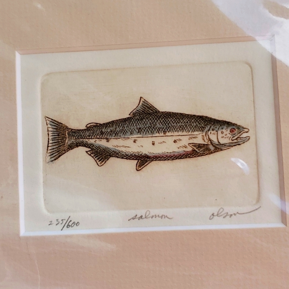 Authentic Fish Etching - Picture 4 of 14